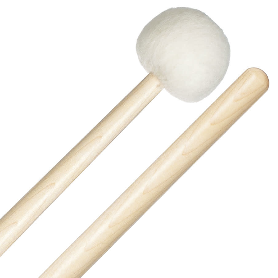 2 baguettes de baguette en feutre blanc baguettes de percussion pour  timbales caisse claire accessoires d’instrument