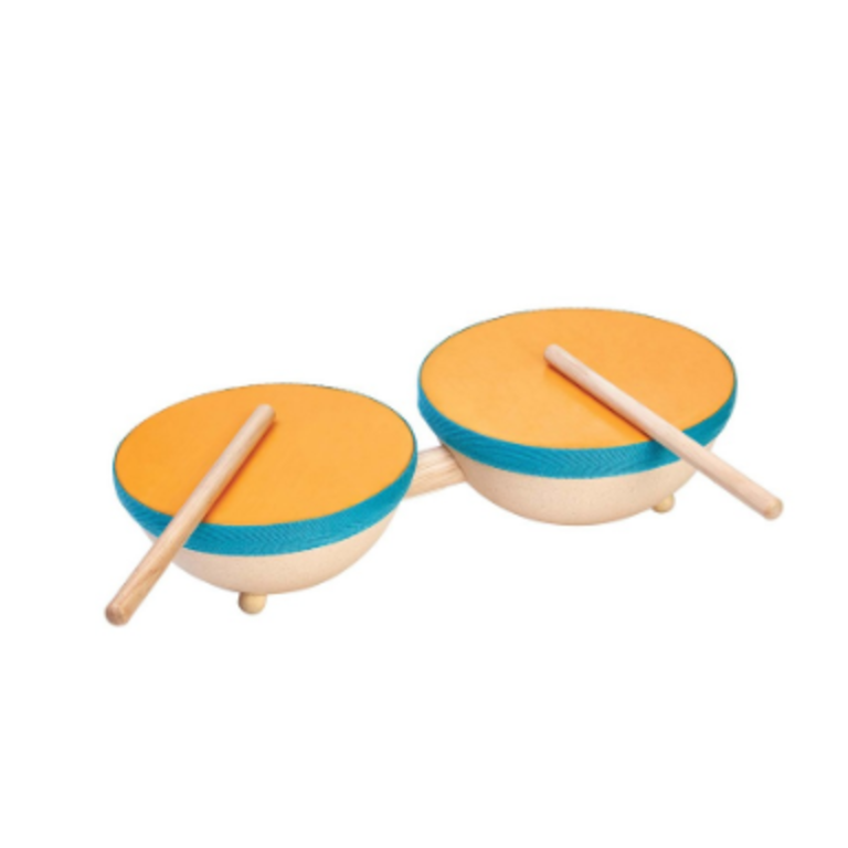 plan toys double drum