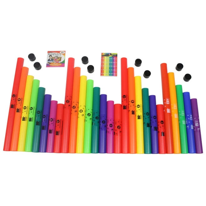 CHROMA-NOTES® 8-Note C Major Diatonic Hand Bell Set (CNHB-D)