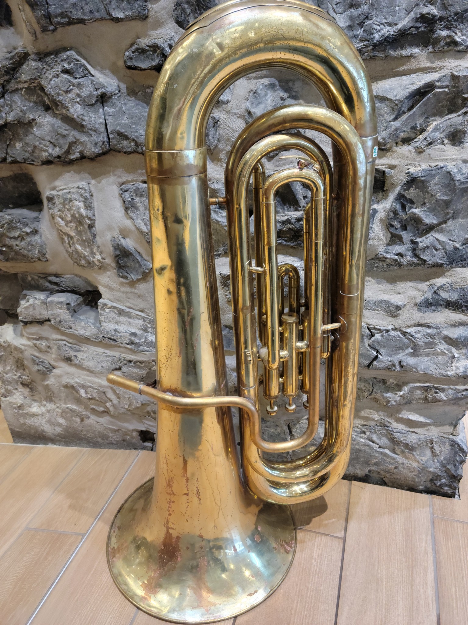 Tuba Usagé en Sib Yamaha YBB102