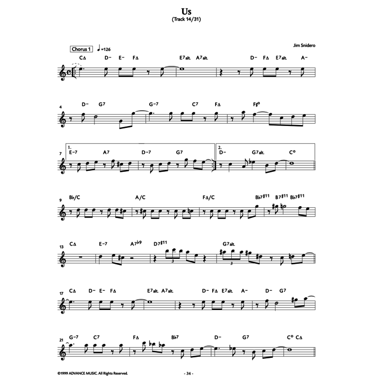 Conception Jazz Facile, Sax Alto / Sax Baryton