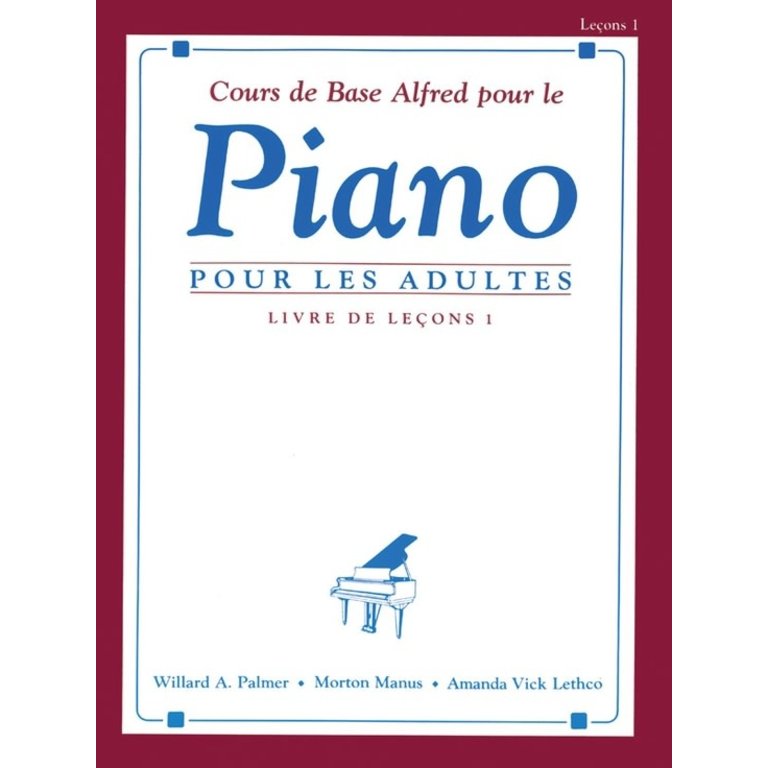 Piano pour les adultes - Livre 1