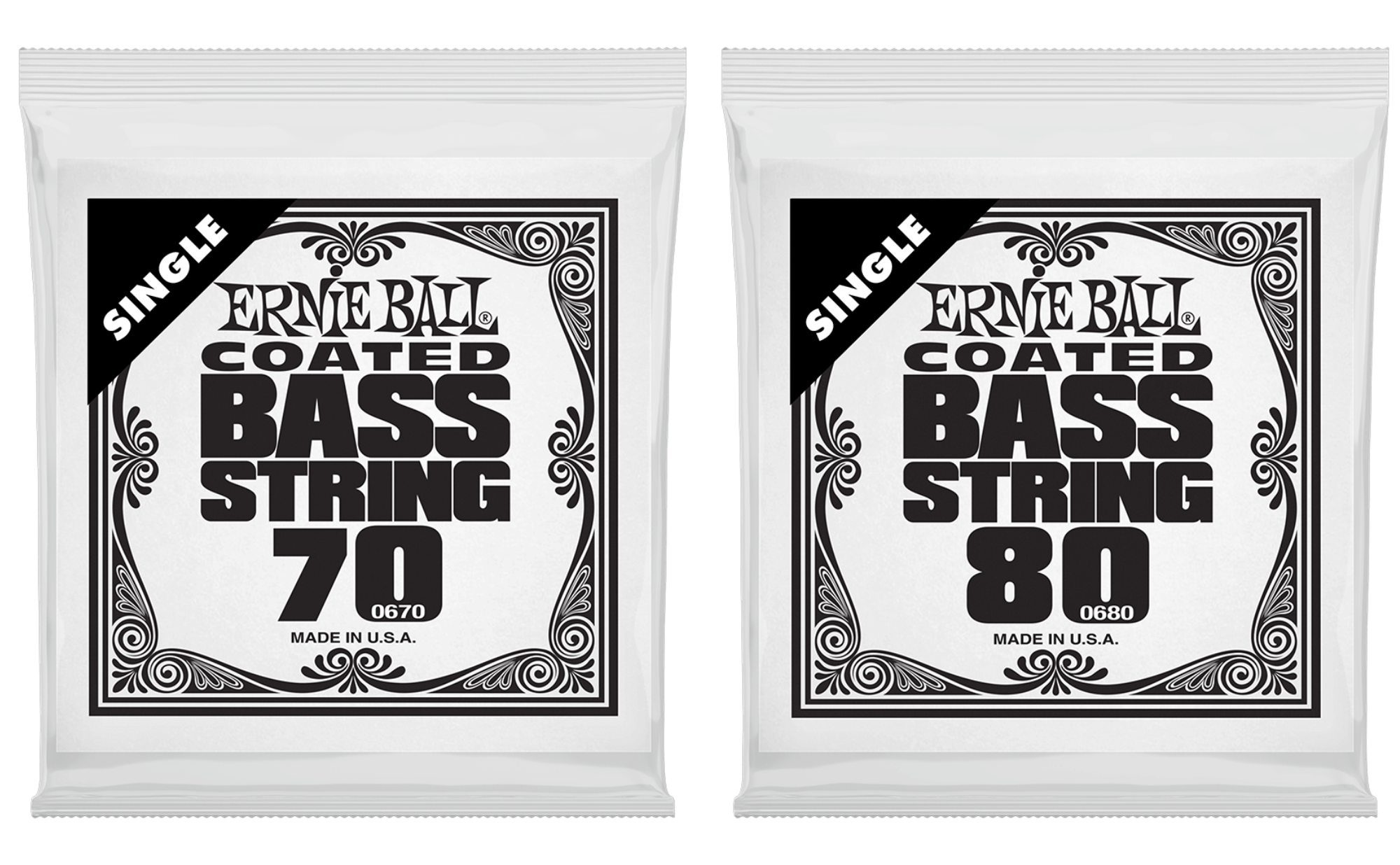Corde Unité Guitare Basse Ernie Ball Coated Nickel Wound