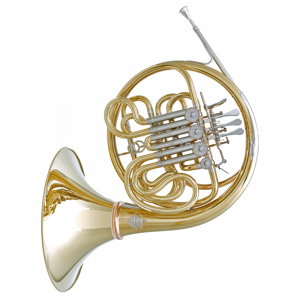 Cor Double Alexander 1106M "Heldenhorn" Cloche Handhammered (Yellow Brass)