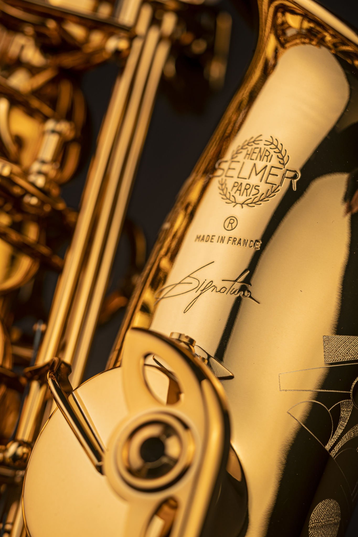 Selmer Supreme Alto Saxophone With Brushed Finish