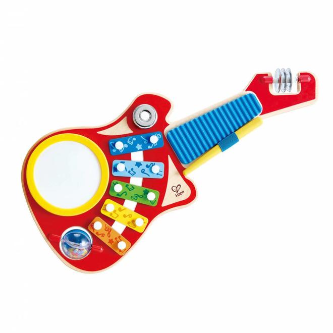 Hape E0334 Shape Sorter Xylophone and Piano - Wooden Instrument