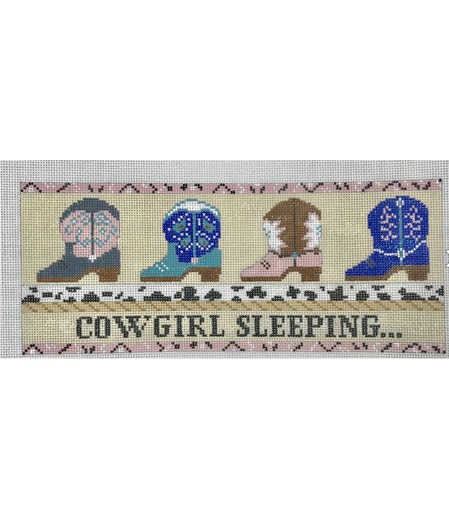 Cowgirl Sleeping