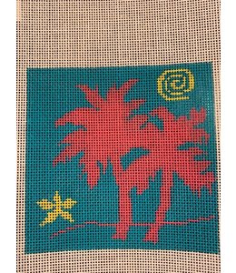 Palm Tree Turquoise