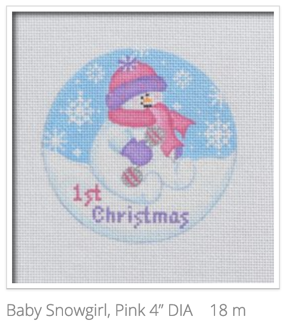 snowbabies baby's first christmas