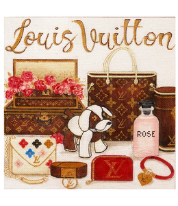 Louis Vuitton Collage