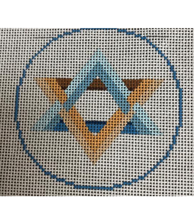 Star of David 3'' Round