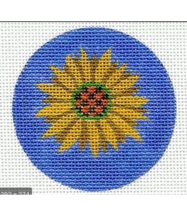 Sunflower Circle Canvas