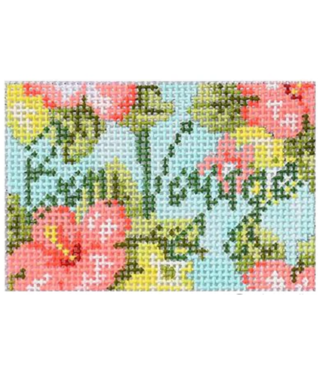 Luggage Tag-Bon Voyage Floral