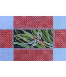 Dragonfly Brick Cover - Red
