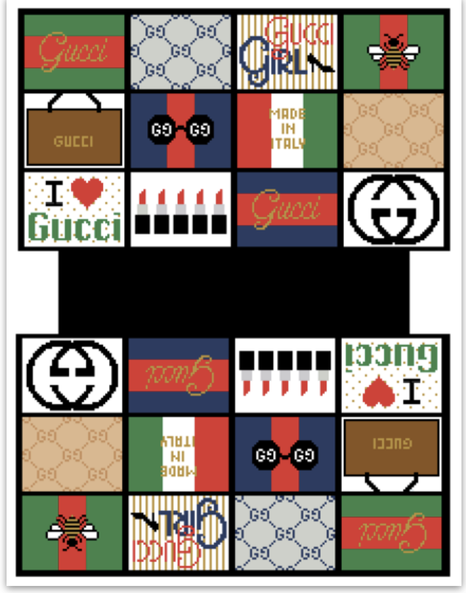 Gucci Monogram Embroidered Pochette – Audrey's of Naples