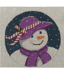Snow Lady in Purple