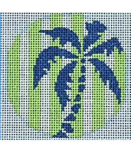 Palm Tree on Lime Insert
