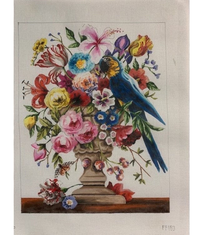 Parrot/Floral and Fruit