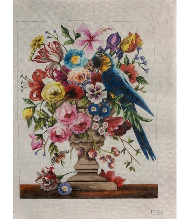 Parrot/Floral and Fruit