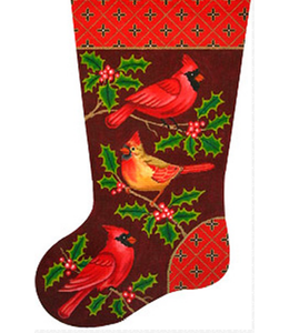 Cardinal Stocking