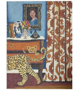girl stitching