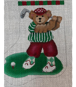 Golf Bear Mini Sock