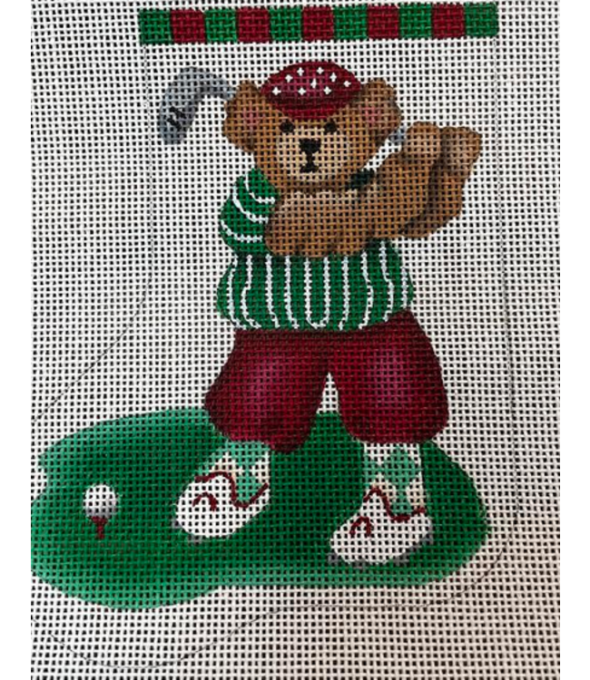 Golf Bear Mini Sock