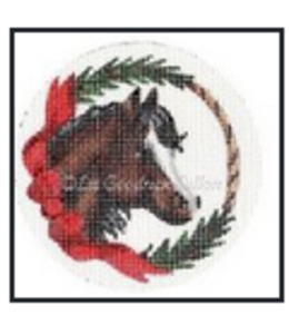 Western Horse Ornament