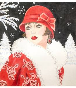 Art Deco Lady Winter