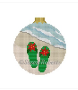 Christmas Flip Flop Ornament