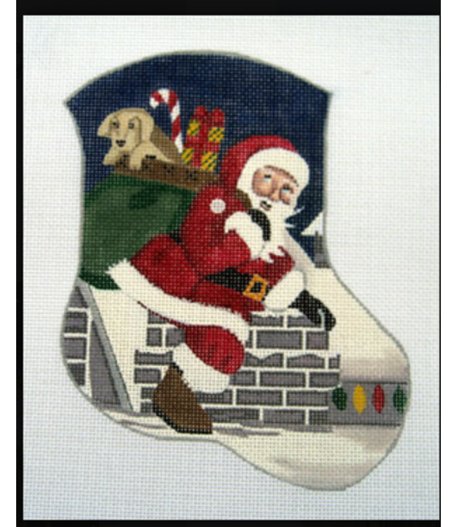 Up on the Rooftop Mini Stocking