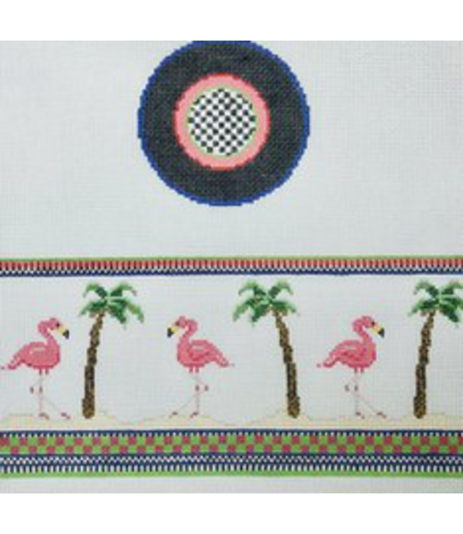 Flamingo/Palm Tree Box