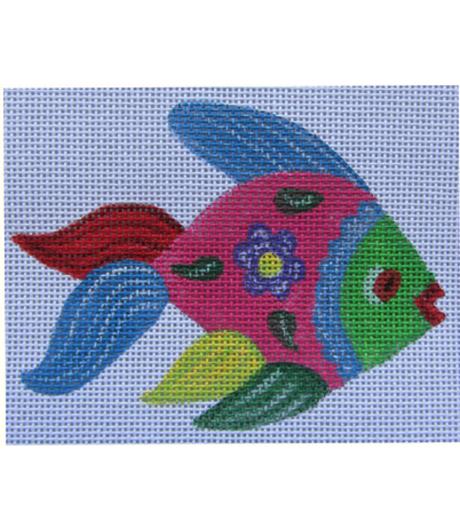 Felicity Fish w/ Stitch Guide and Specility Embell.