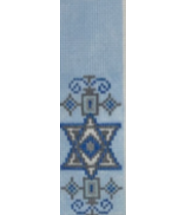 Mezuzah Blue Star