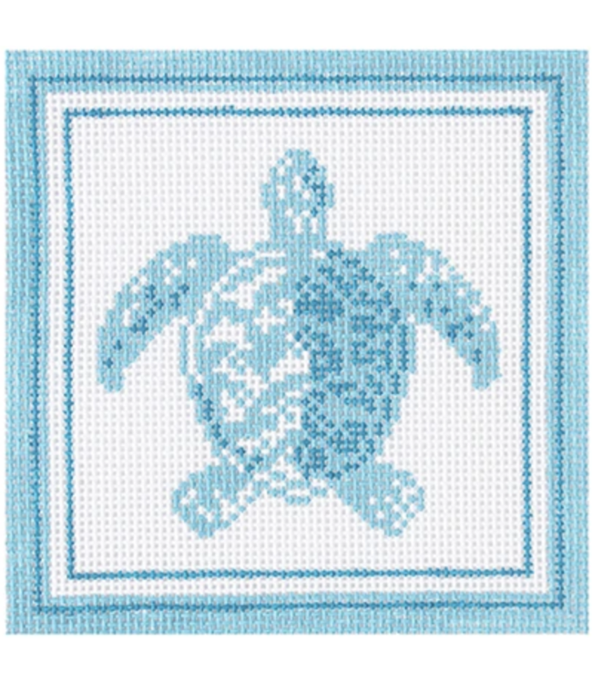 Nautical Coaster Sea Turtle