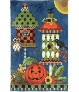 Halloween Birdhouses w/ Stitch Guide