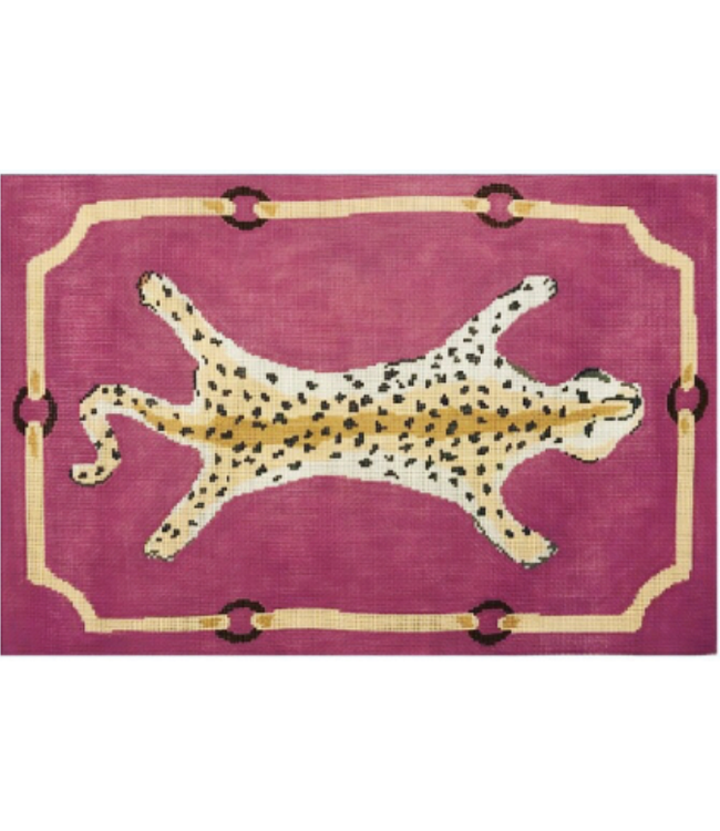 Leopard Clutch - Pink