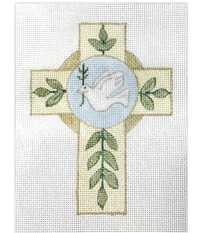 Cross with Dove w/ Stitch Guide