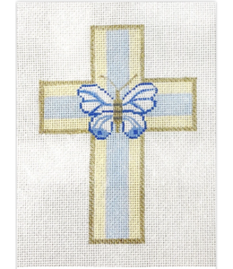 Cross with Butterfly