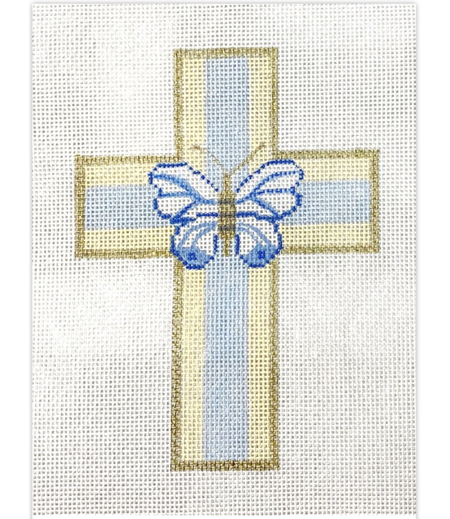 Cross with Butterfly