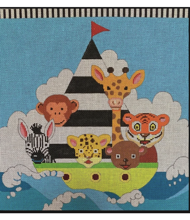 Animals on a Sailboat