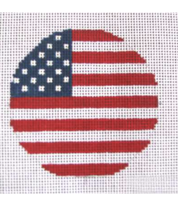 US Flag Insert 3" Round