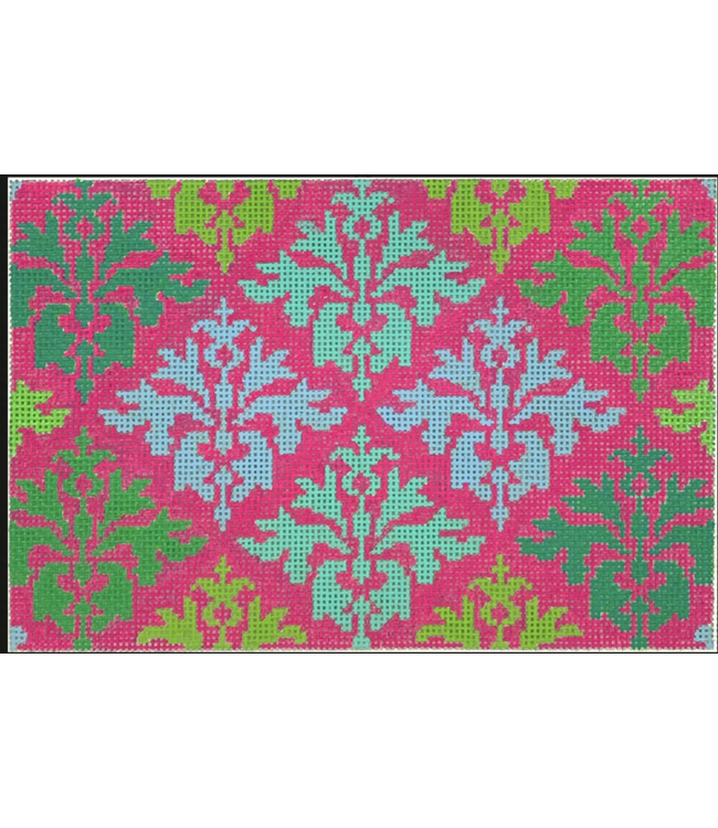 Wall Paper Damask Clutch
