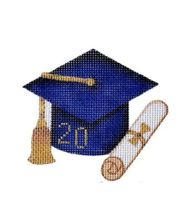 Graduation Cap - Navy Blue