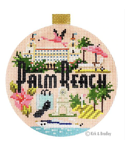 Palm Beach Travel Ornament