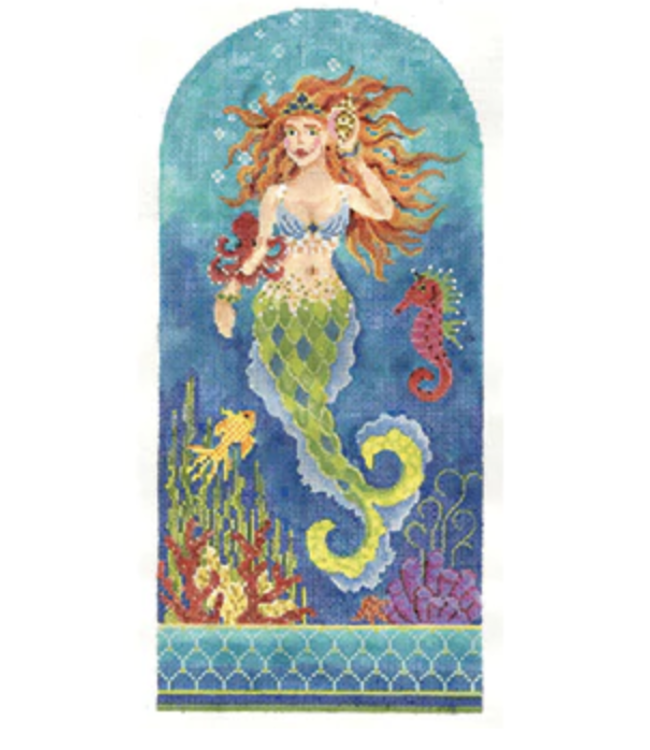 Marina The Deep Sea Mermaid w/stitch guide & Embellishments