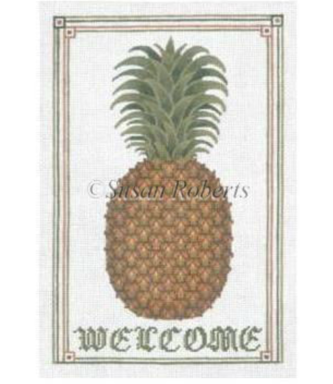 Pineapple Welcome Sign