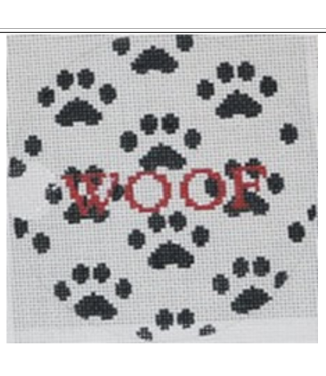 Woof-Multi Paw-Black and Red