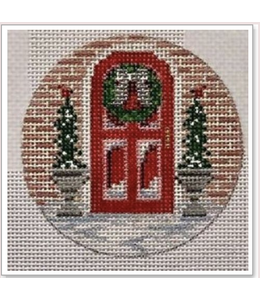 Christmas Red Door