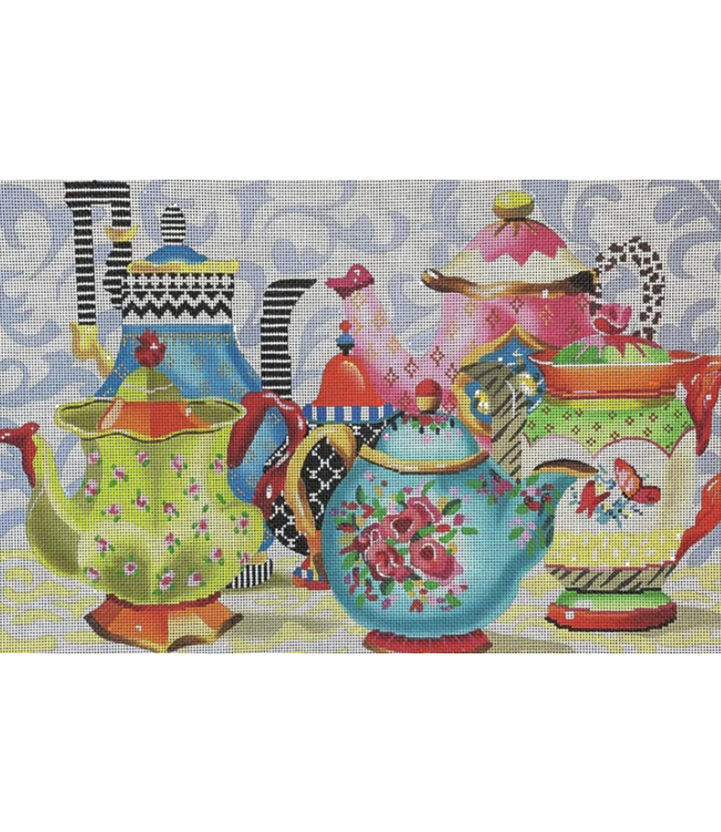 Teapots/Pink